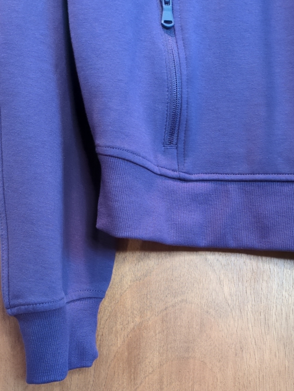 Old Navy Dynamic Fleece Half Zip Hoodie In Purple Maxine Size S - Picture 4 of 7